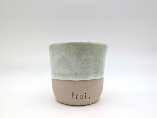Tasse WortMOMENT, grün