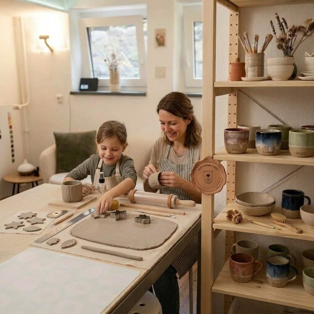 Töpfer Workshop Kinder & Erwachsene – Gemeinsam töpfern (16.01.2027 & 06.02.2027 - 10:00-12:00 Uhr)